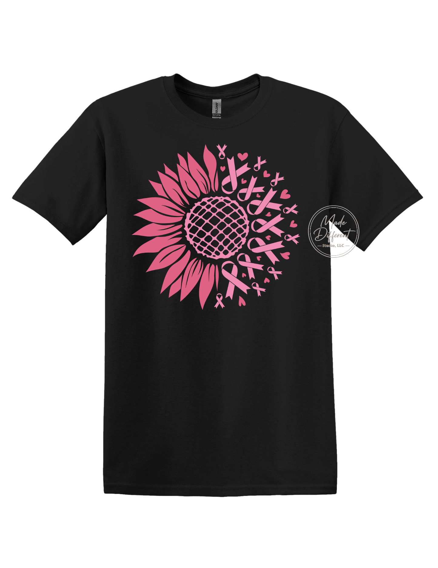 Cancer Sunflower - DTF Sheet Ready To Press