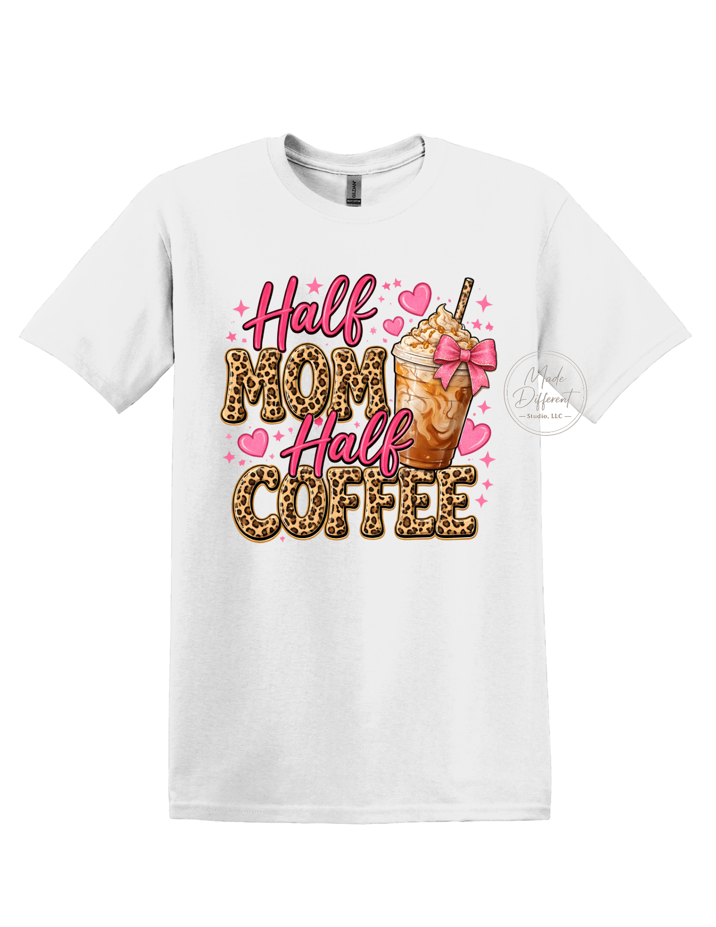 Half Mom Half Coffee - - DTF Sheet Ready To Press