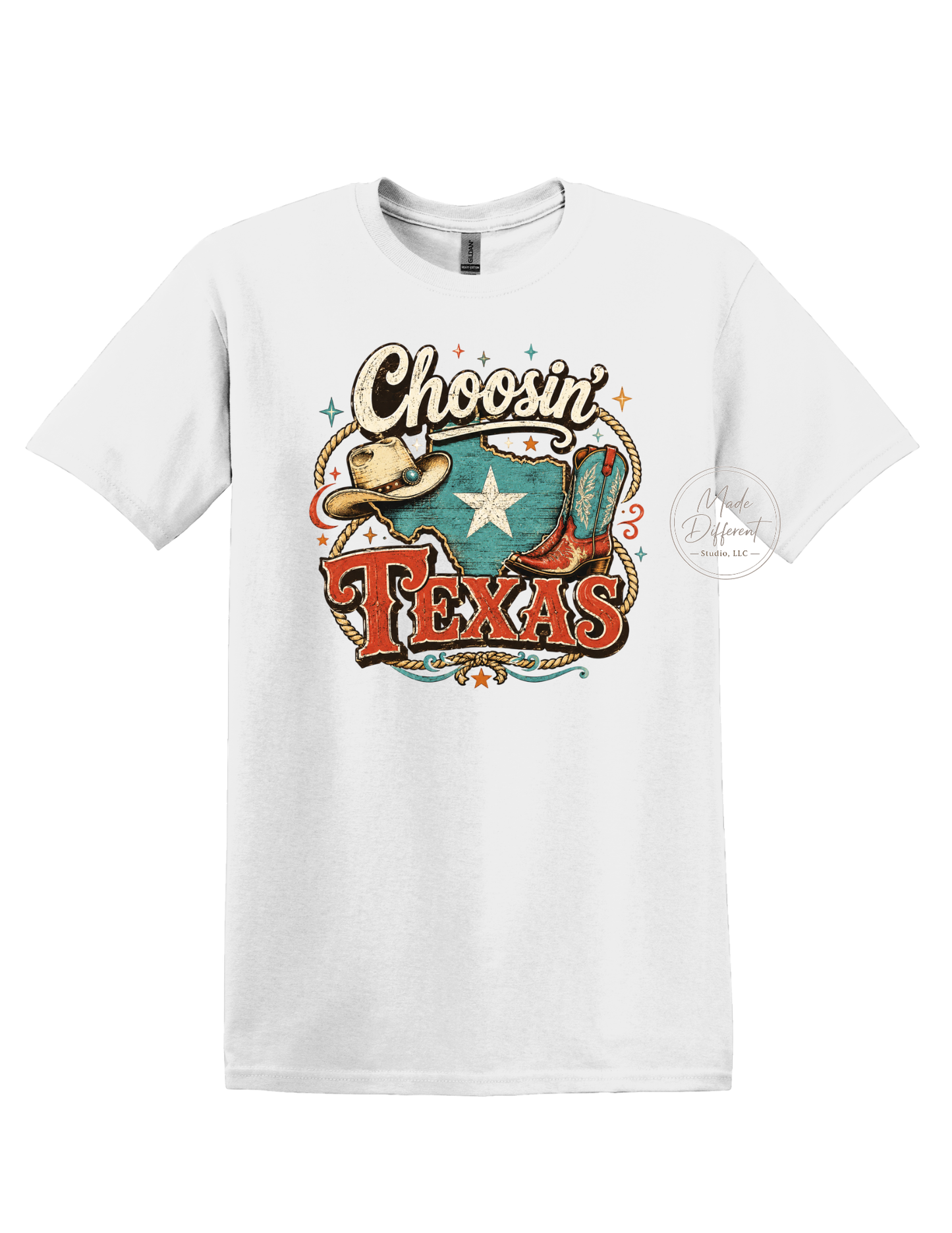 Choosin Texas - DTF Sheet Ready To Press