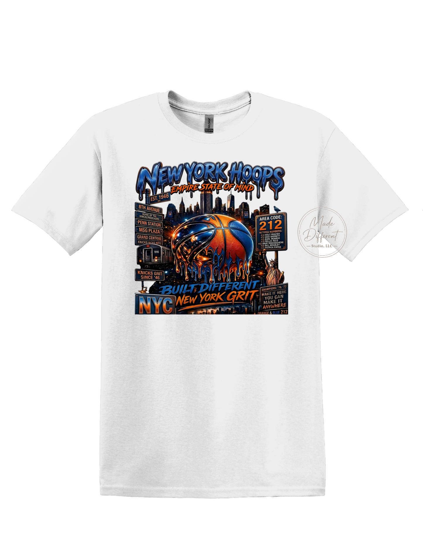 New York Hoops - DTF Sheet Ready To Press
