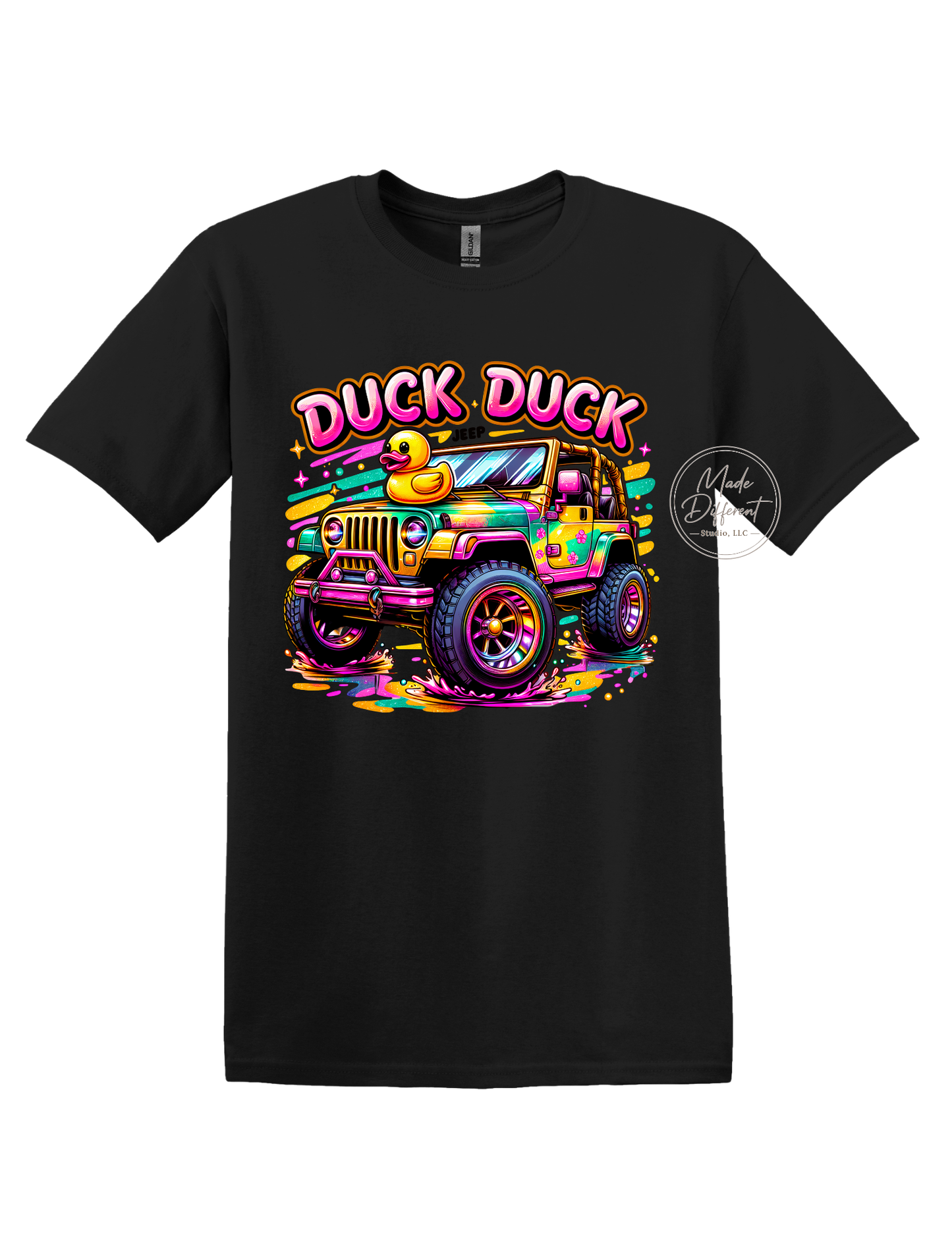 Duck Duck Jeep - DTF Sheet Ready To Press