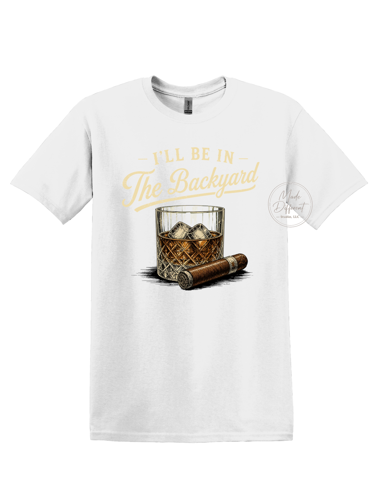 I'll be in the back yard - DTF Sheet Ready To Press
