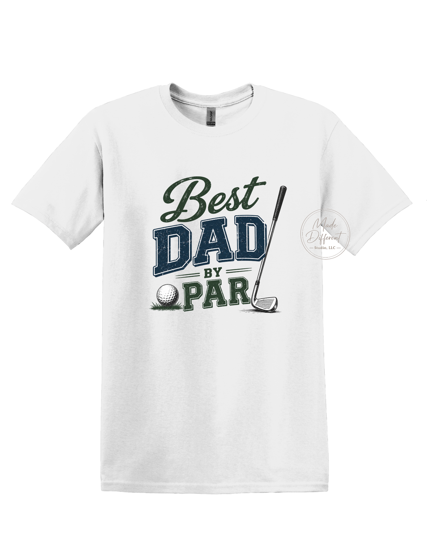 Best DAD by Par - Adult T-shirt