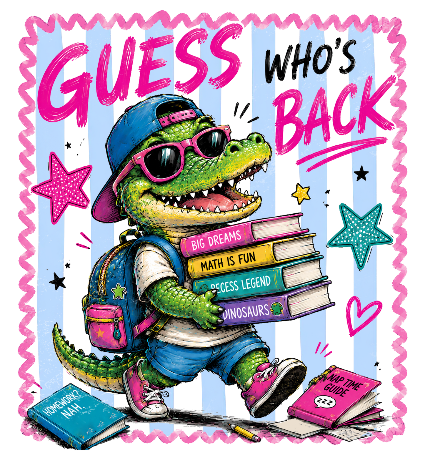 Guess Who's Back 2 Pack - DTF Sheet Ready To Press