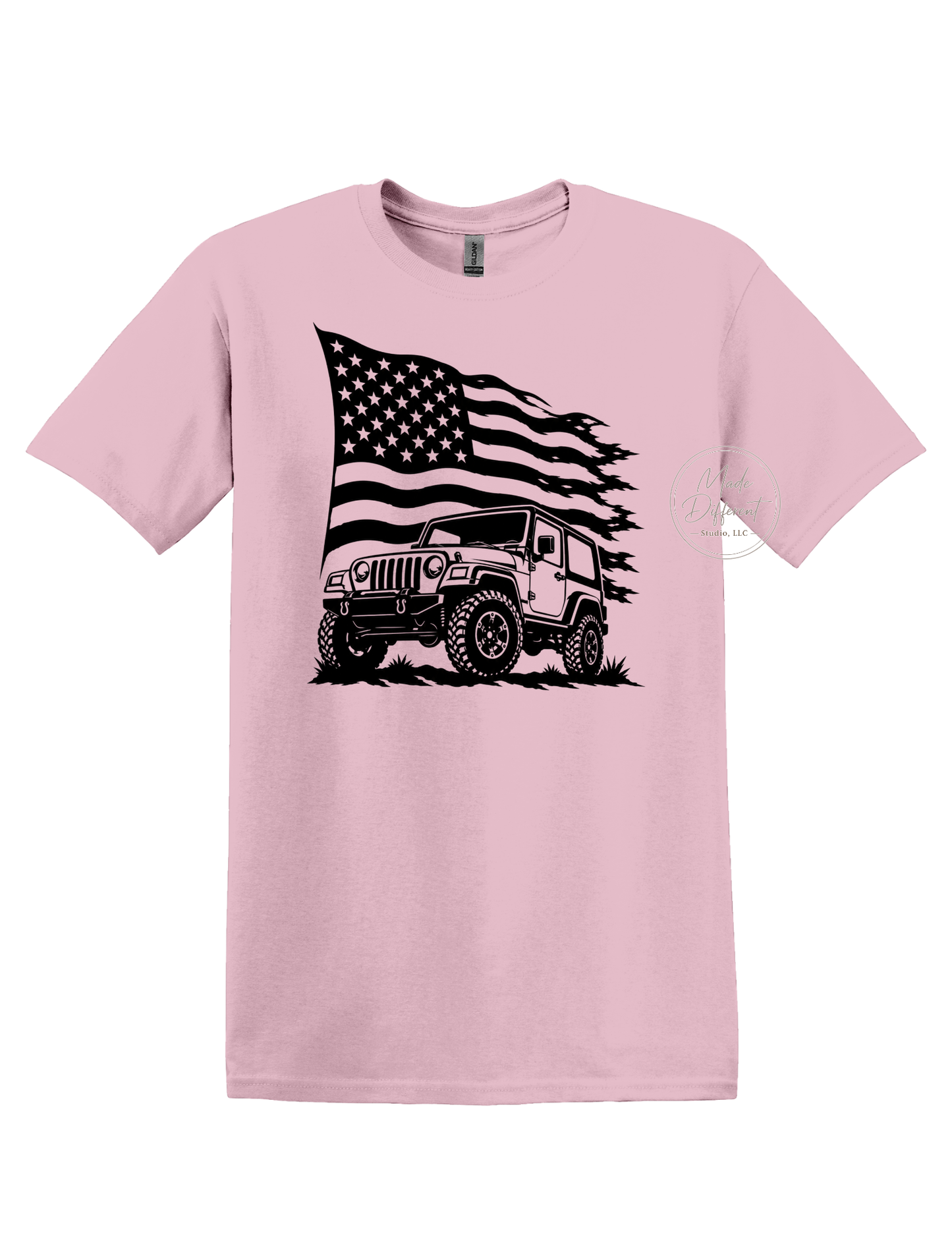 Jeep Flag - DTF Sheet Ready To Press