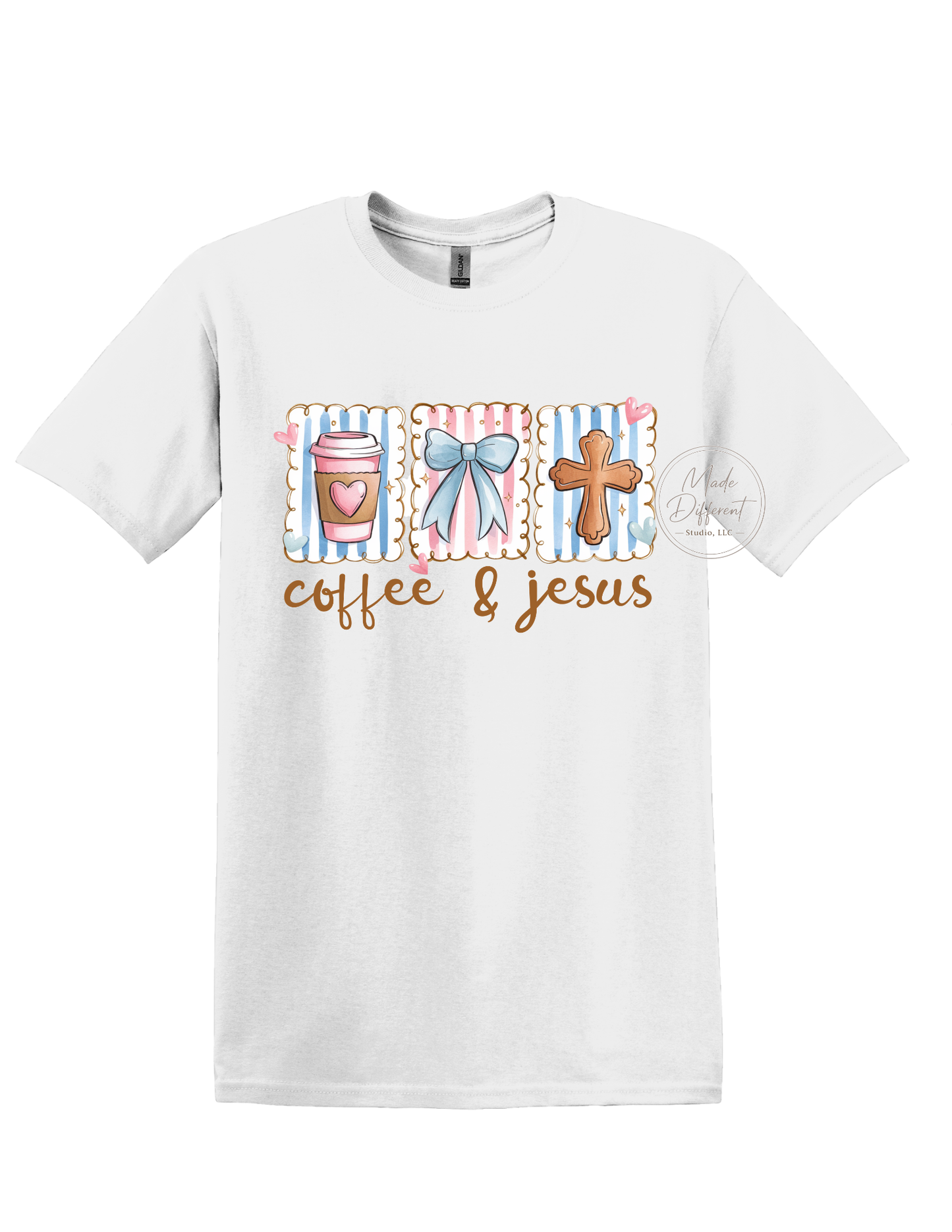 Coffee & Jesus - DTF Sheet Ready To Press