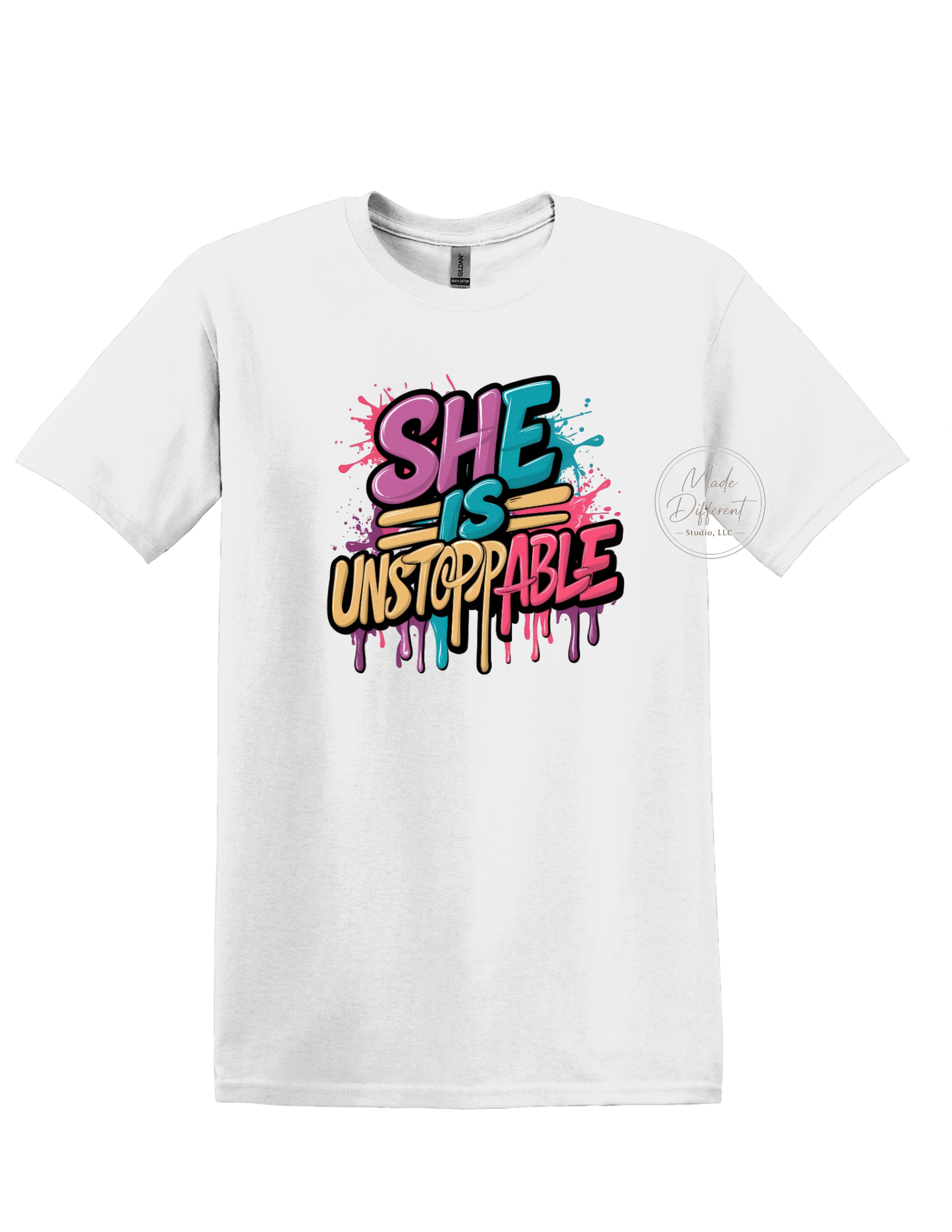 She Is Unstoppable - DTF Sheet Ready To Press
