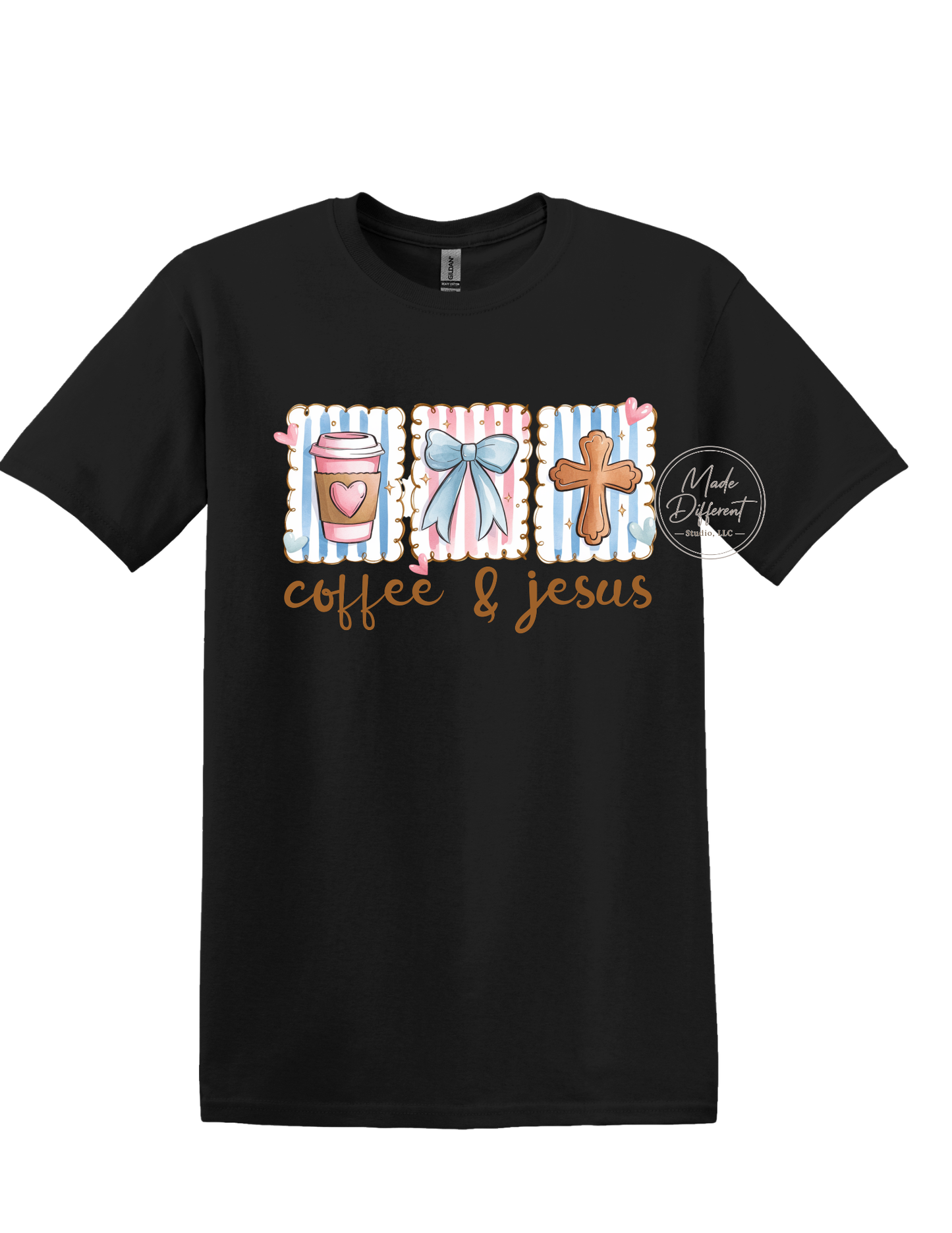 Coffee & Jesus - DTF Sheet Ready To Press