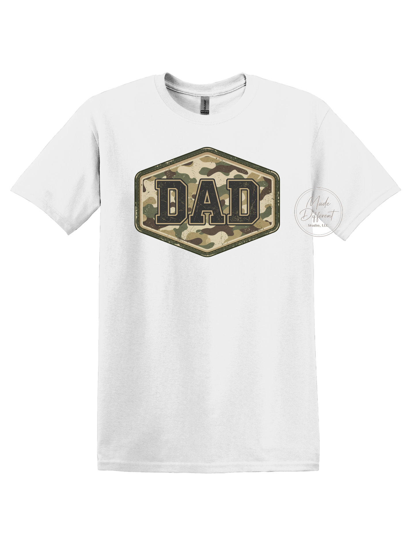 Dad Camo - DTF Sheet Ready To Press