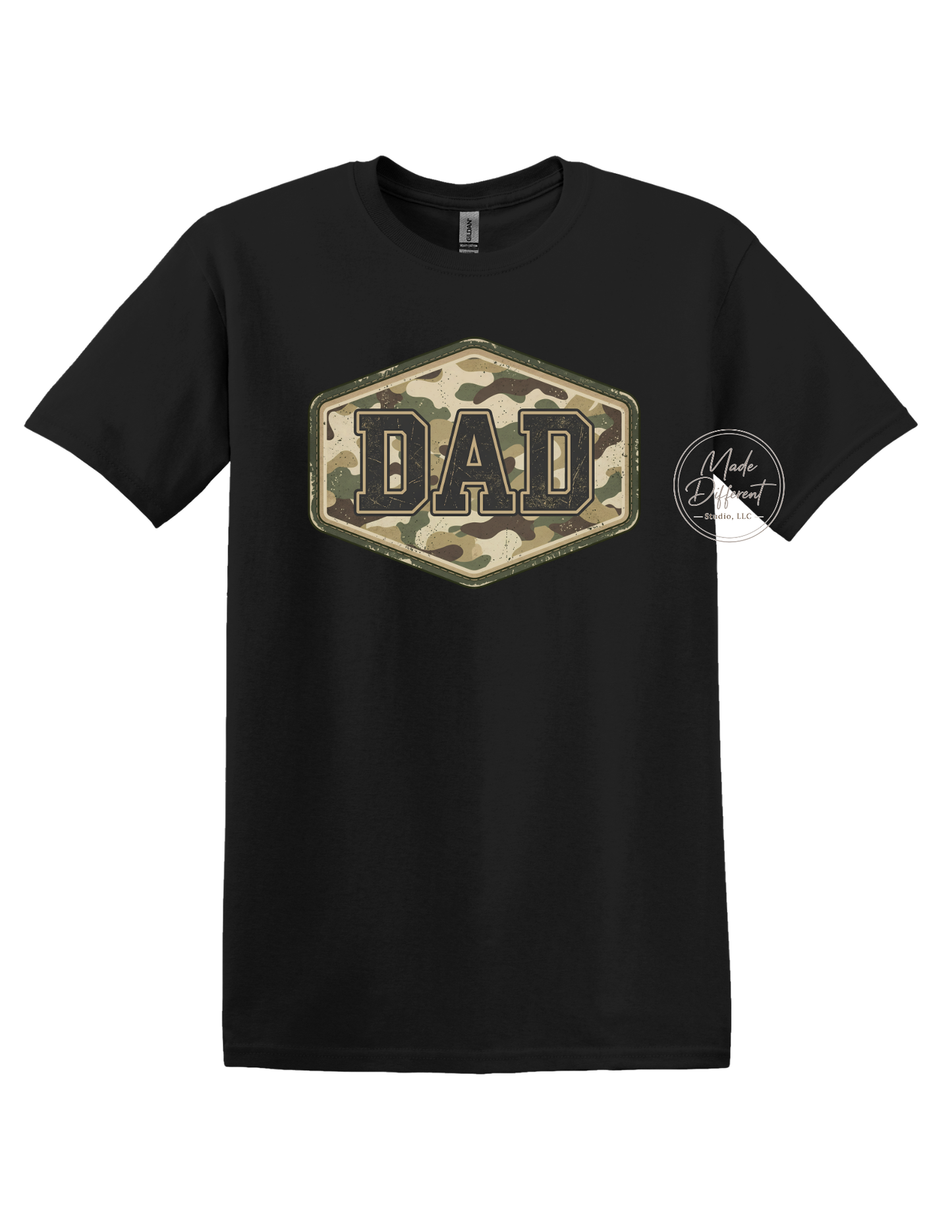 Dad Camo - DTF Sheet Ready To Press