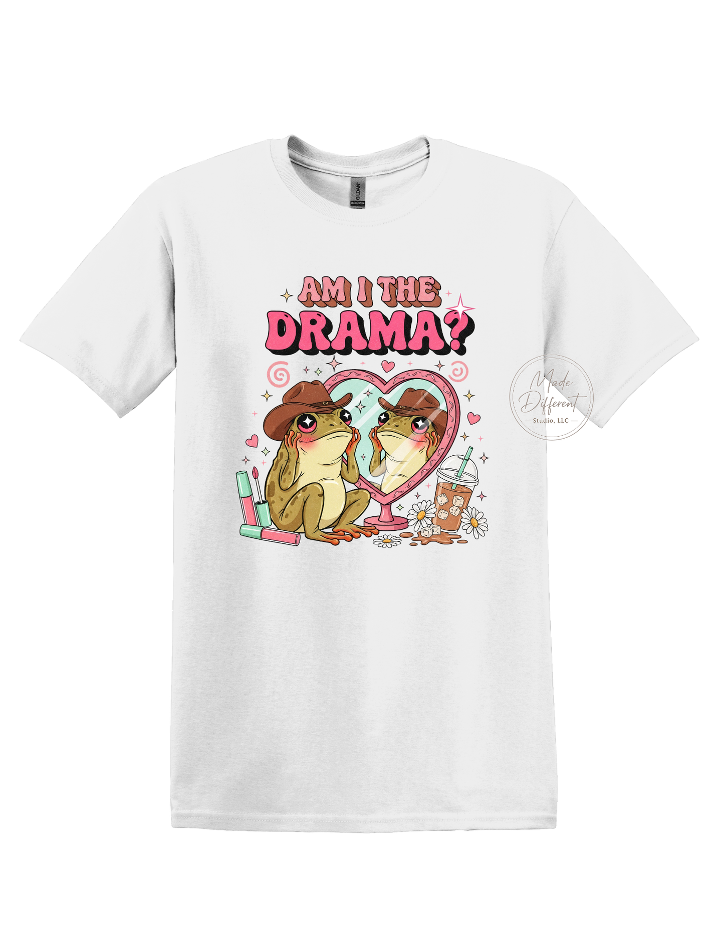 Am I The Drama - DTF Sheet Ready To Press