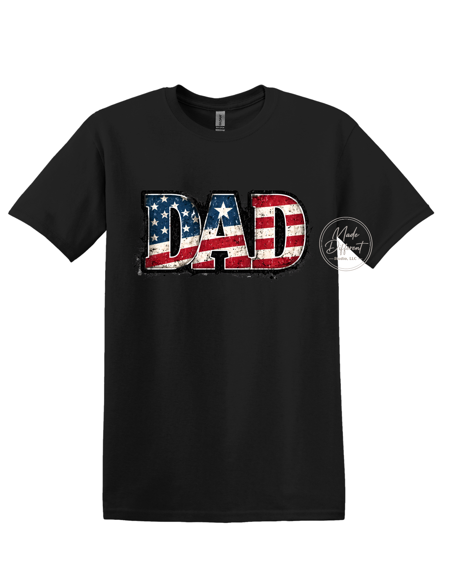 Dad American Flag - DTF Sheet Ready To Press