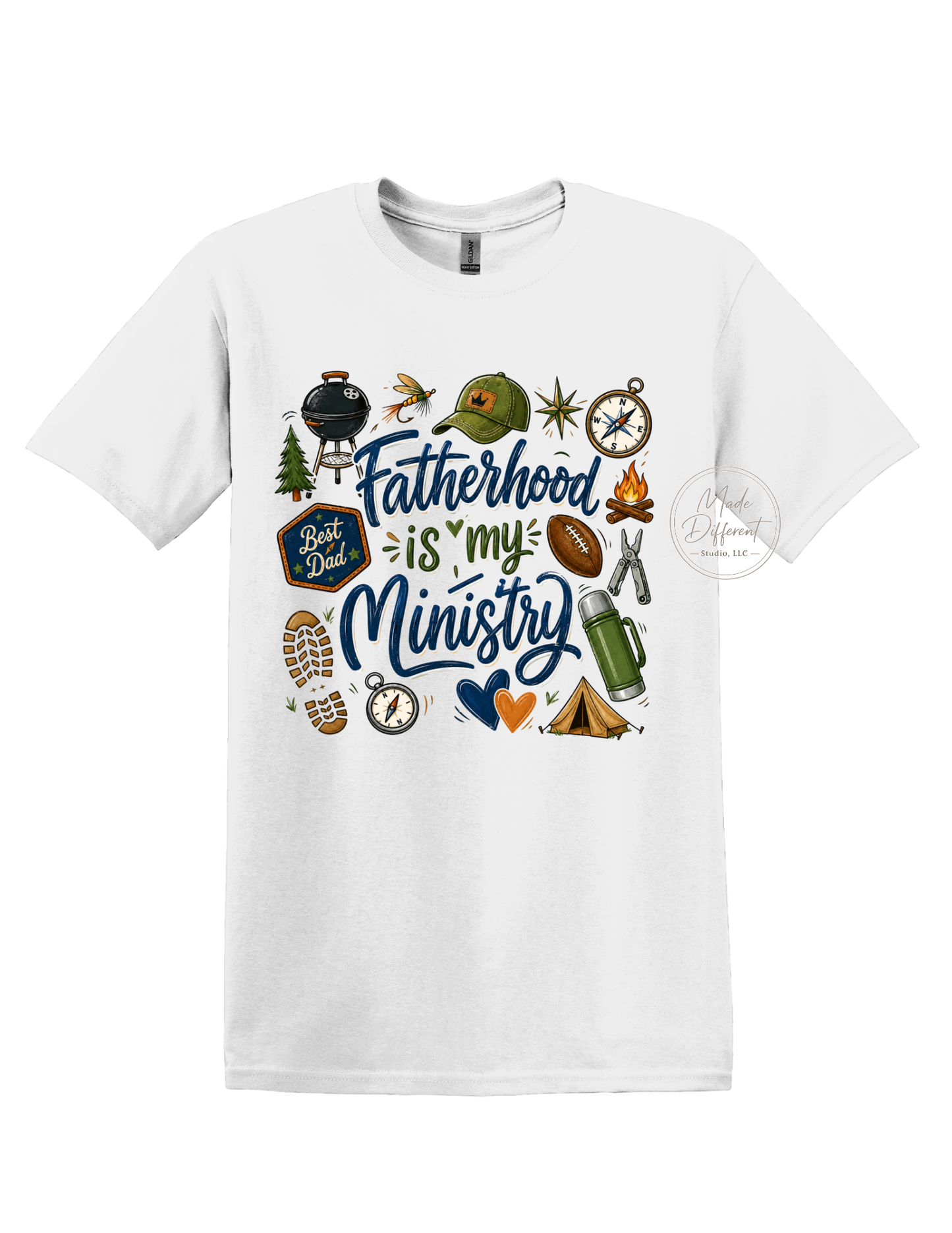 Fatherhood is my Ministry - DTF Sheet Ready To Press