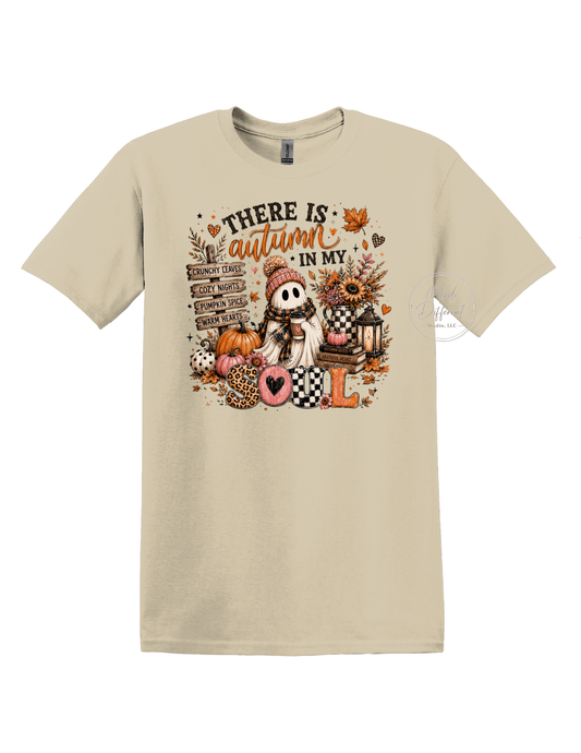 There is Autumn in my Soul - DTF Sheet Ready To Press