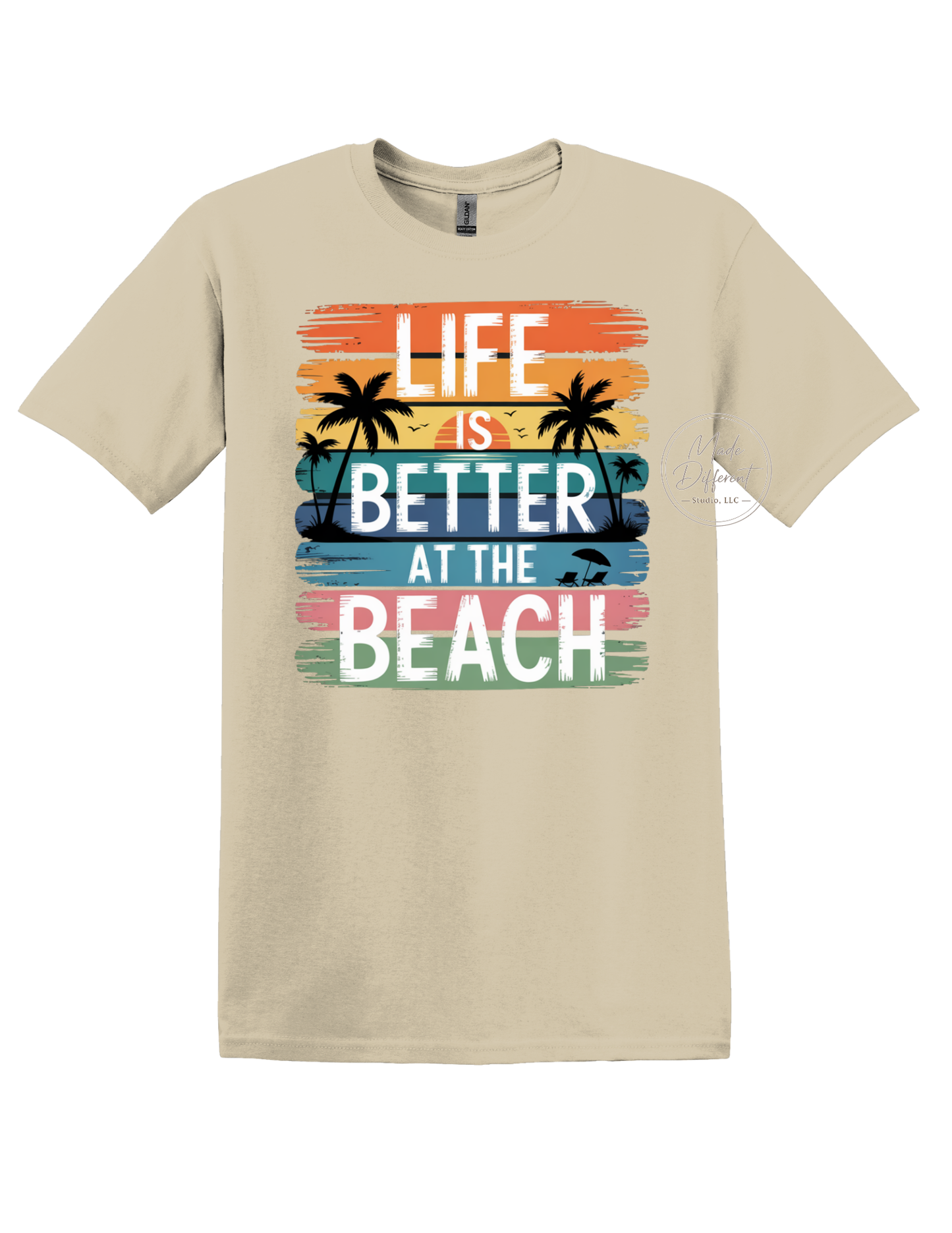 Life is better at the beach - DTF Sheet Ready To Press