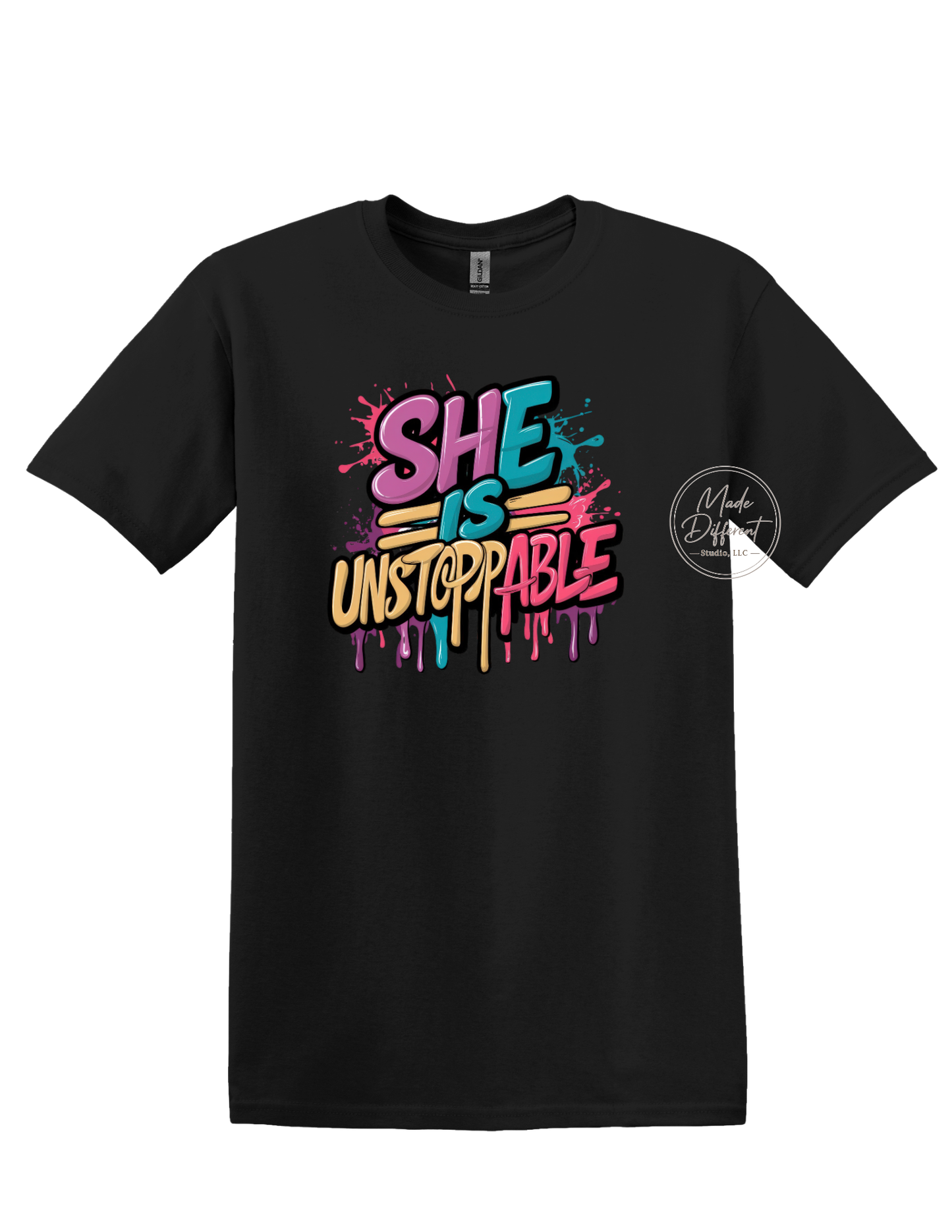 She Is Unstoppable - DTF Sheet Ready To Press
