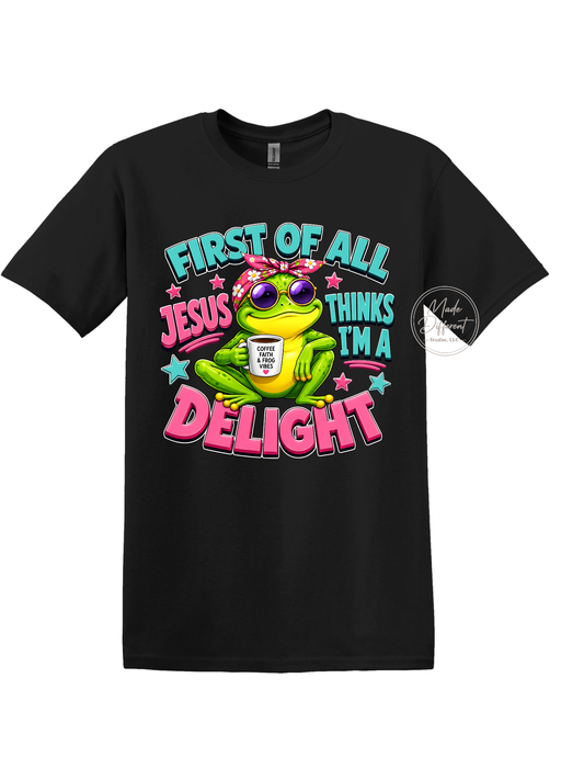 First of all Jesus - DTF Sheet Ready To Press