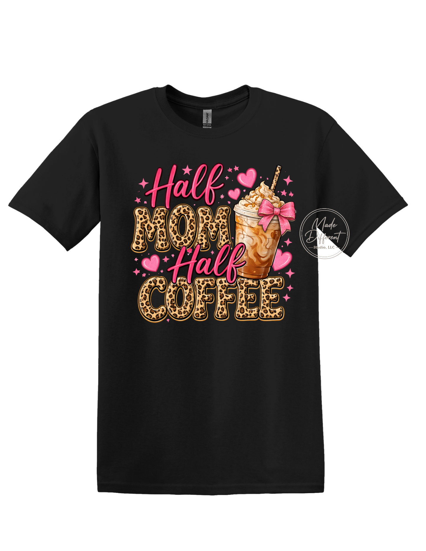 Half Mom Half Coffee - - DTF Sheet Ready To Press