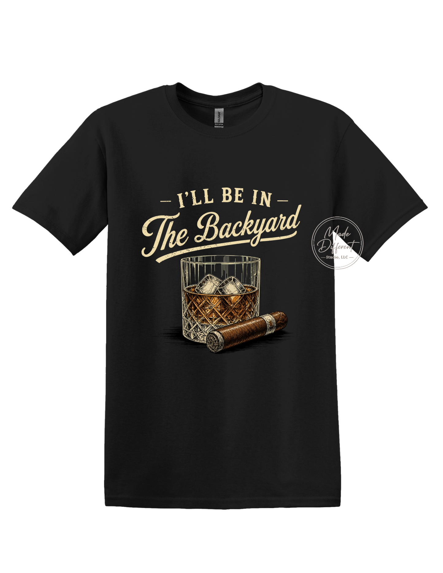 I'll be in the back yard - DTF Sheet Ready To Press