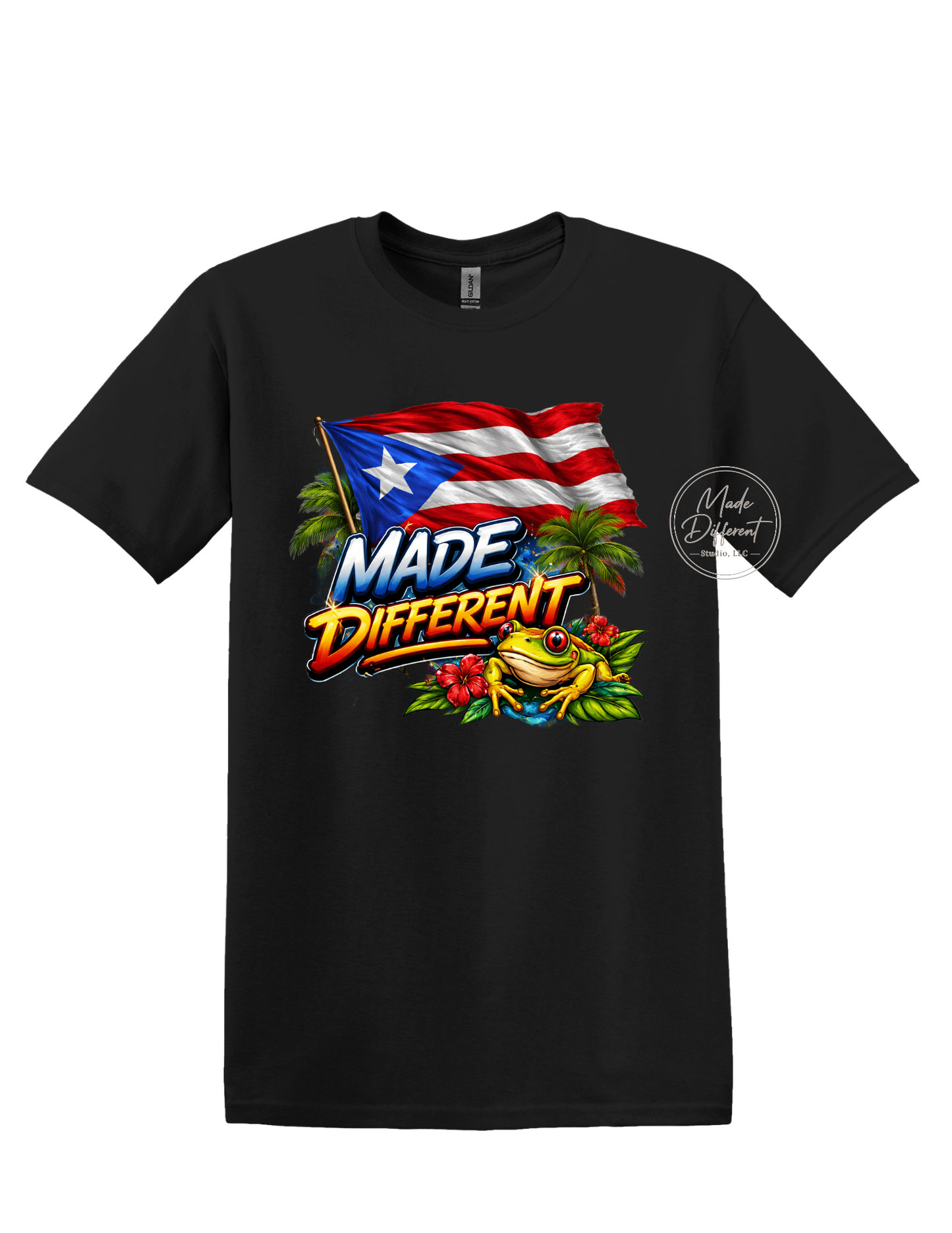 Made Different PR Flag - Adult T-shirt
