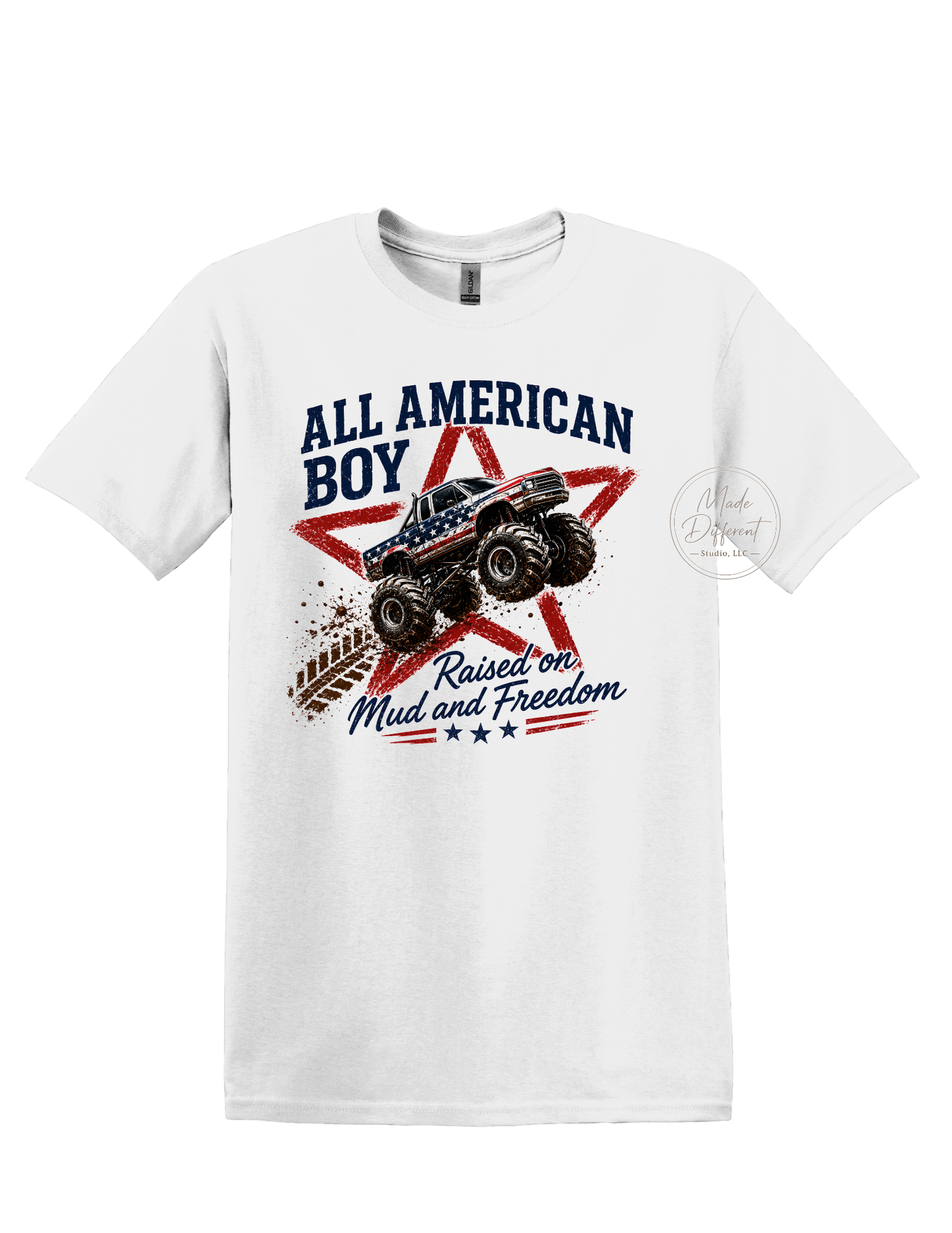 All American Boy - DTF Sheet Ready To Press
