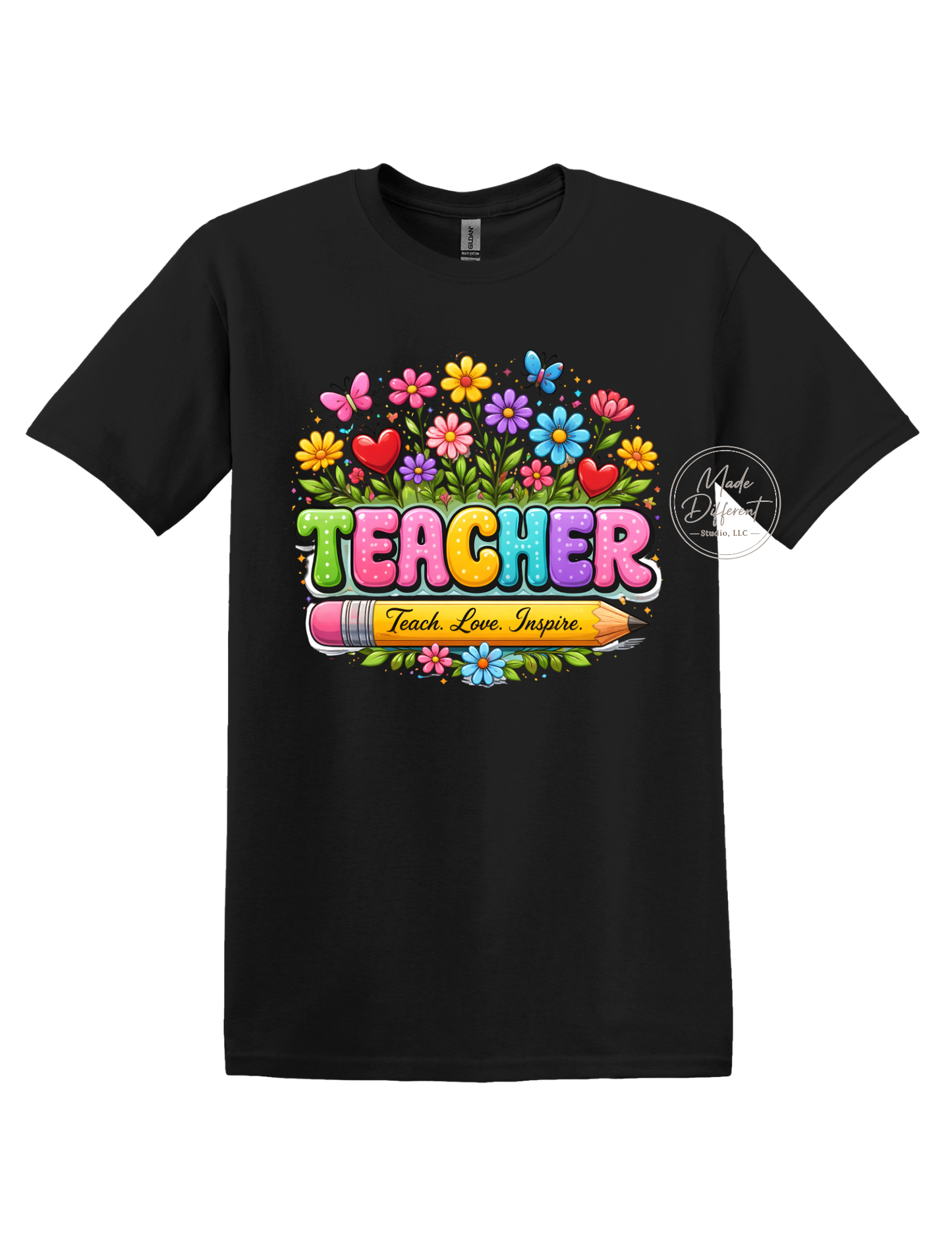 Teacher Flowers - DTF Sheet Ready To Press