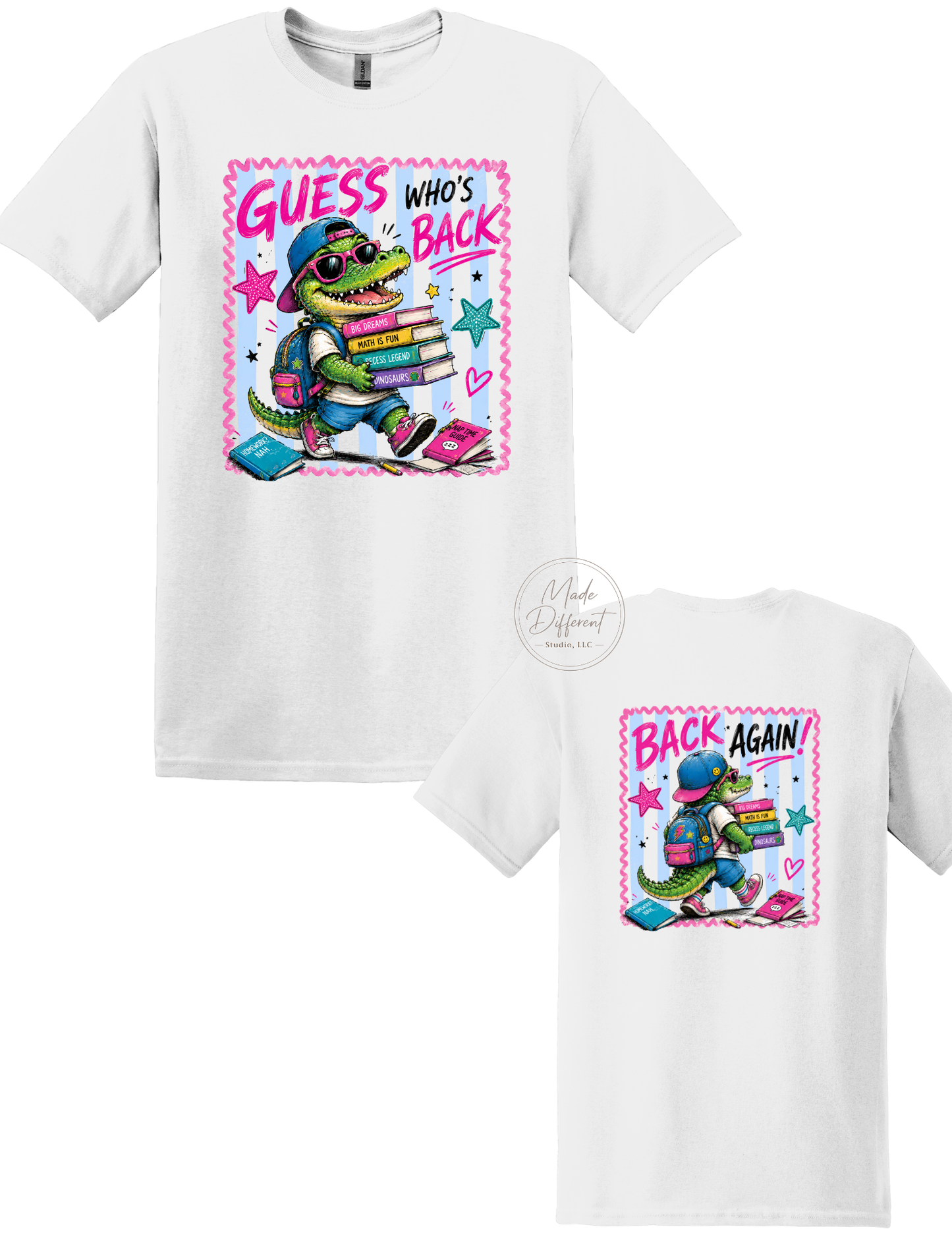 Guess Who's Back 2 Pack - DTF Sheet Ready To Press