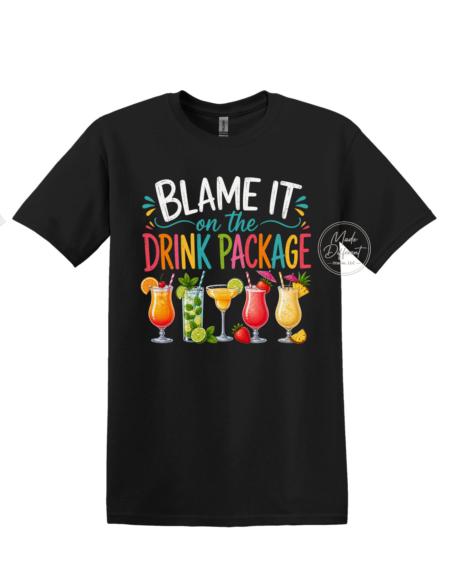 Blame it on the drink package - DTF Sheet Ready To Press