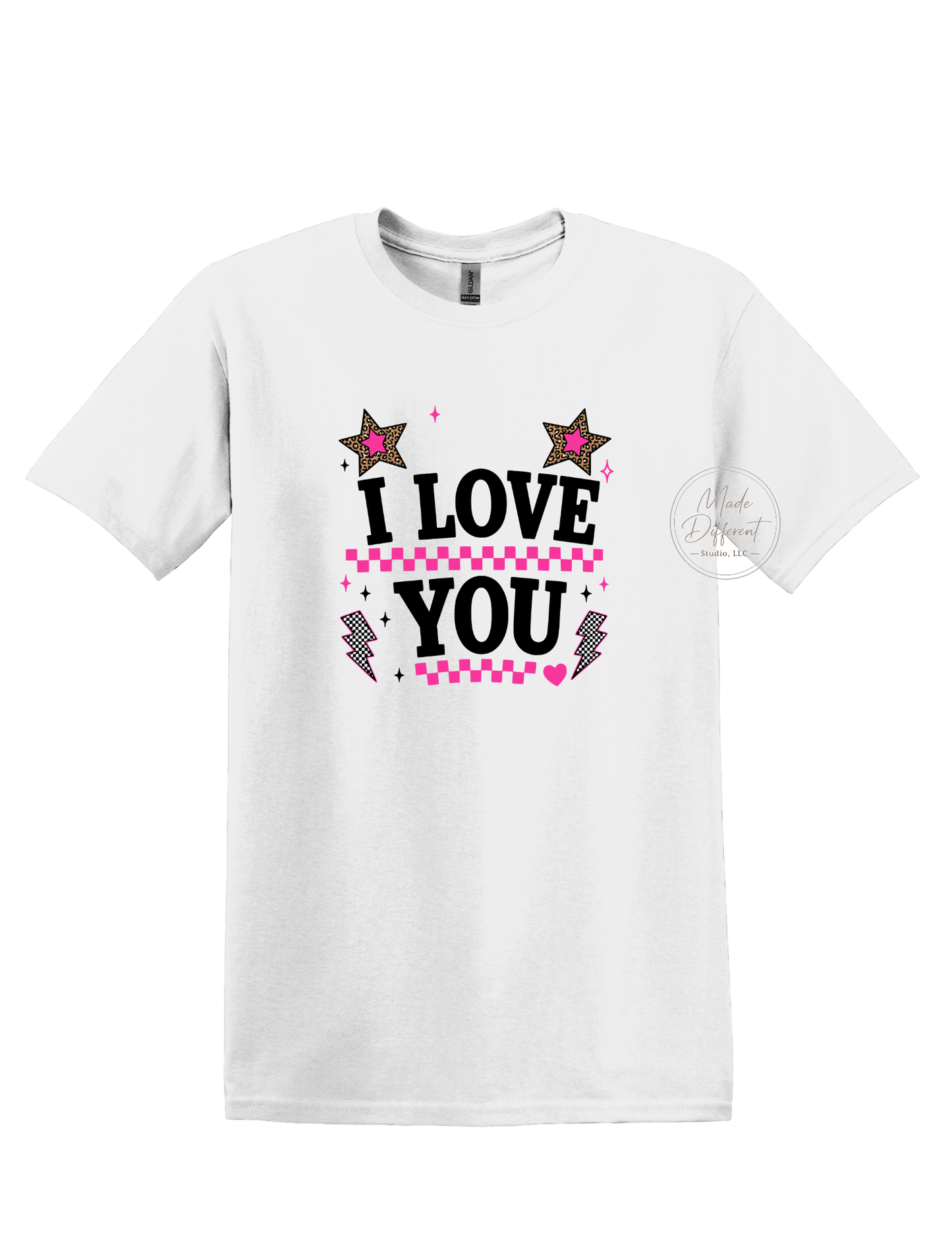 I Love You- DTF Sheet Ready To Press