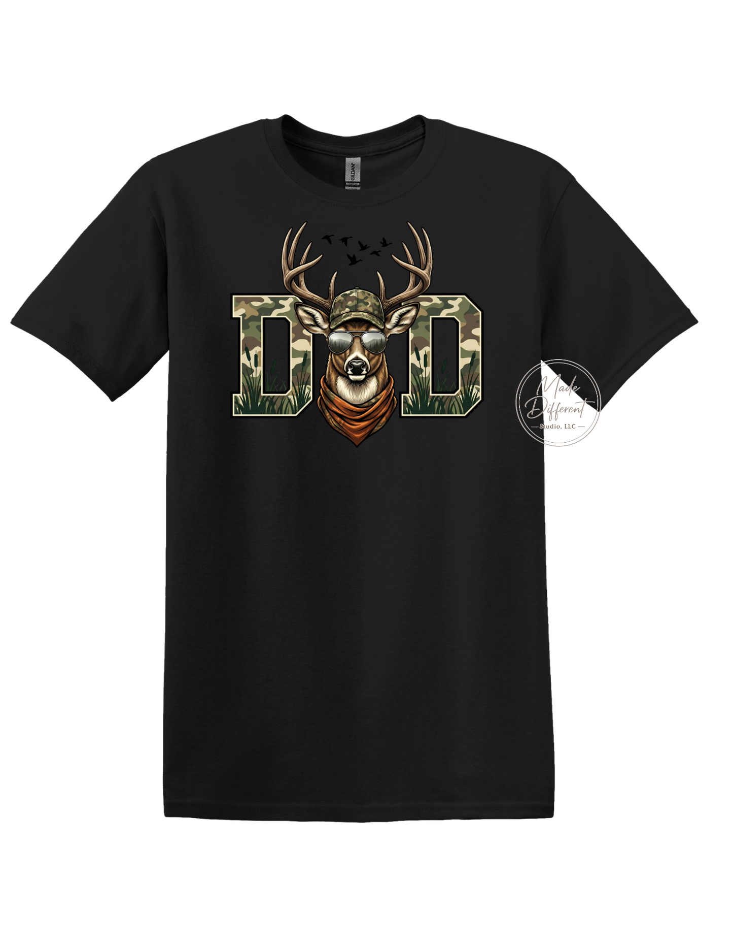 Dad Hunting Deer - DTF Sheet Ready To Press