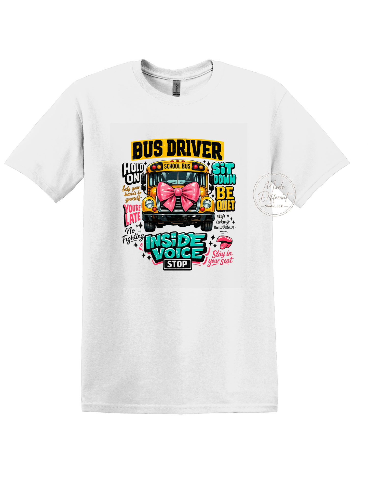 Bus Driver - DTF Sheet Ready To Press