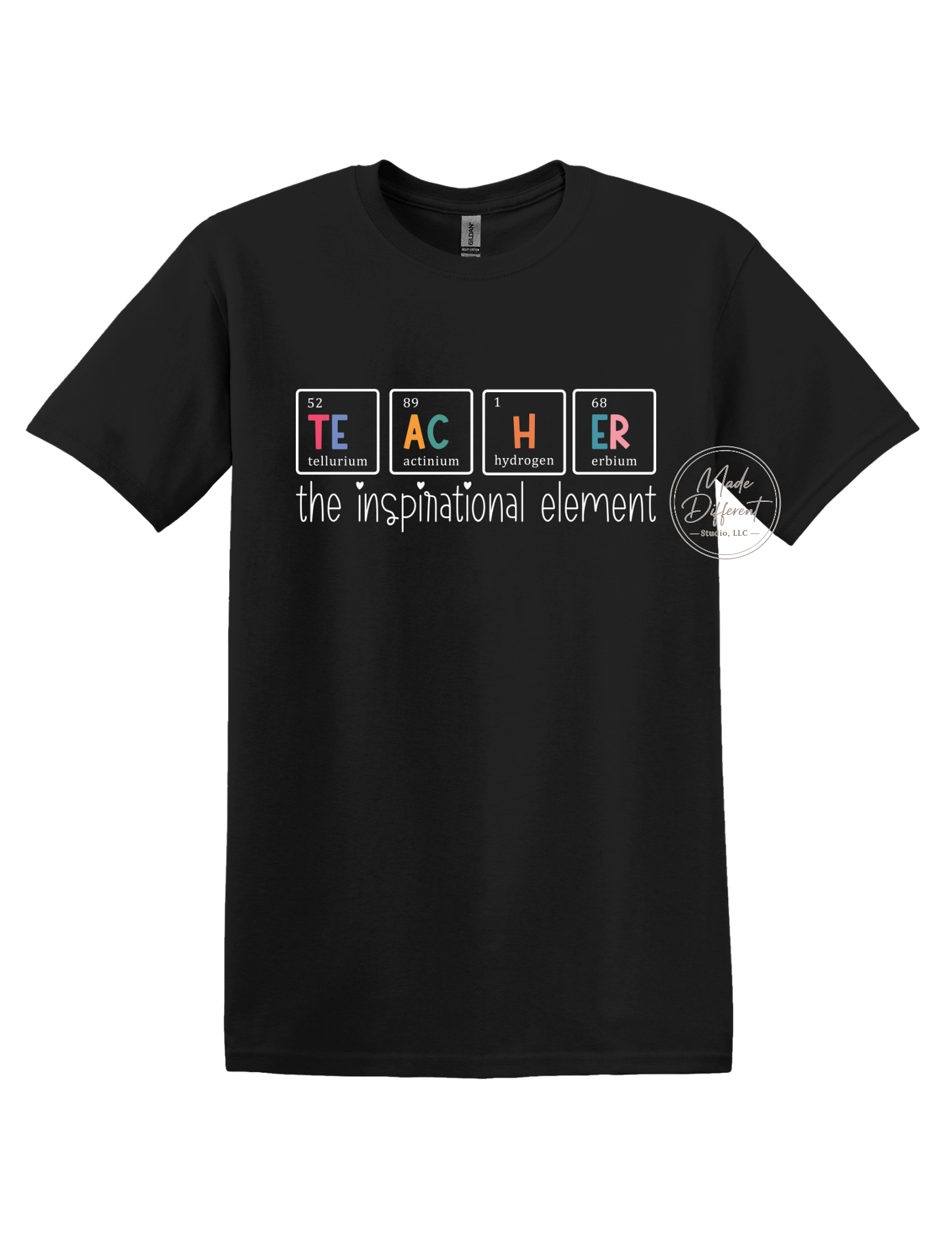 Teacher inspirational element - DTF Sheet Ready To Press