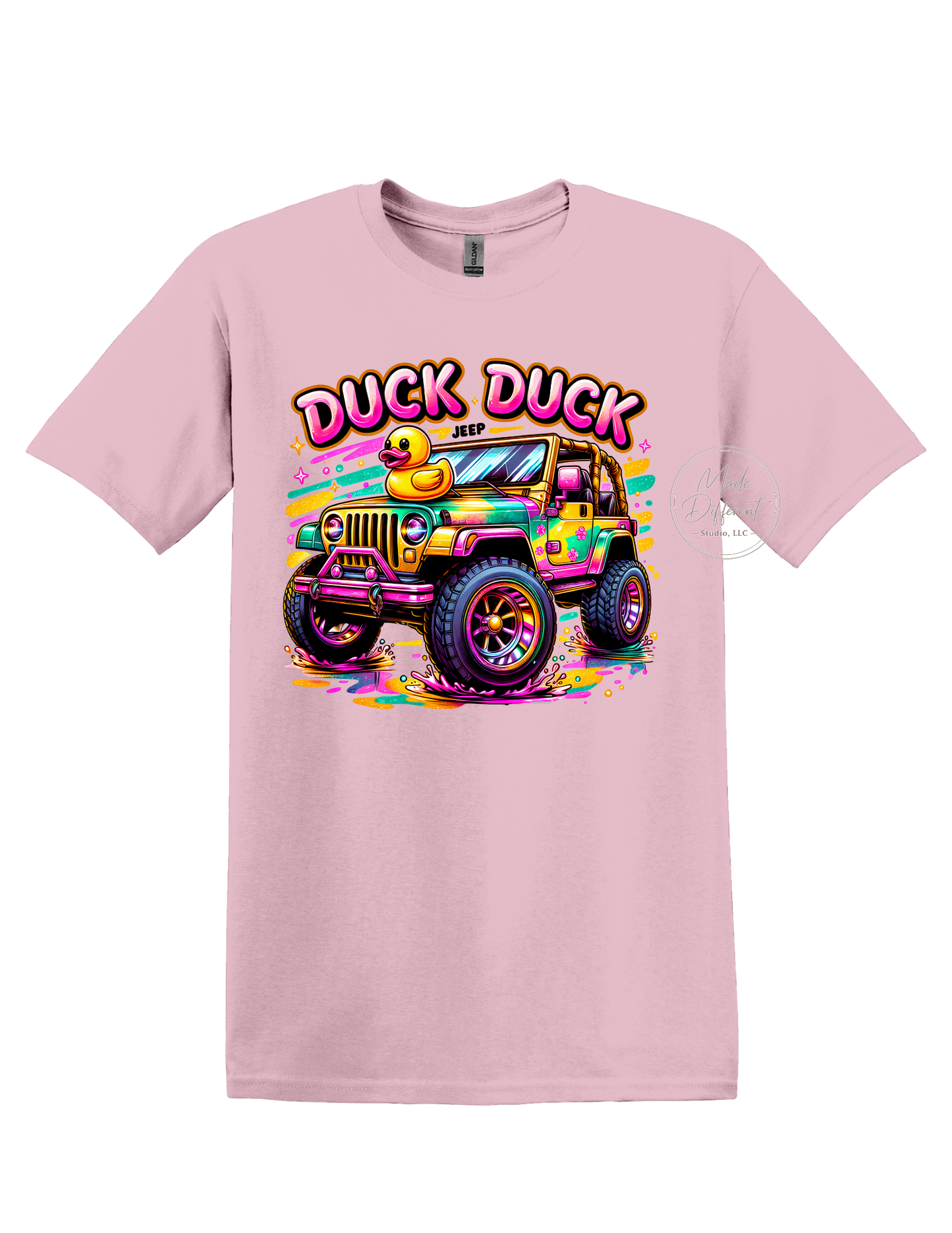 Duck Duck Jeep - DTF Sheet Ready To Press