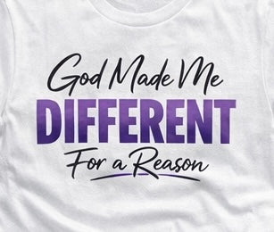 God Made Me Different For A Reason Tee