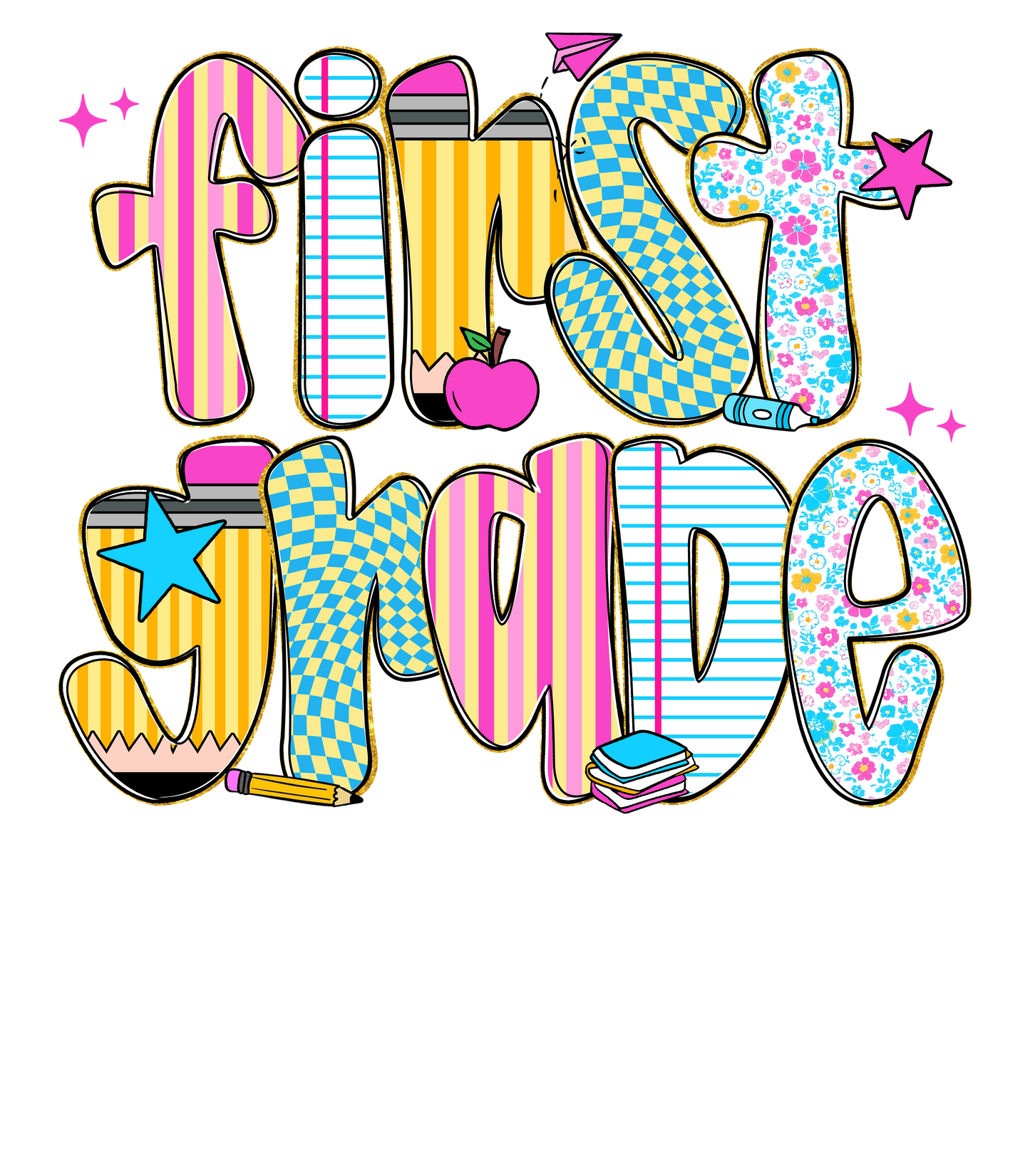 FIRST GRADE - DTF Sheet Ready to Press