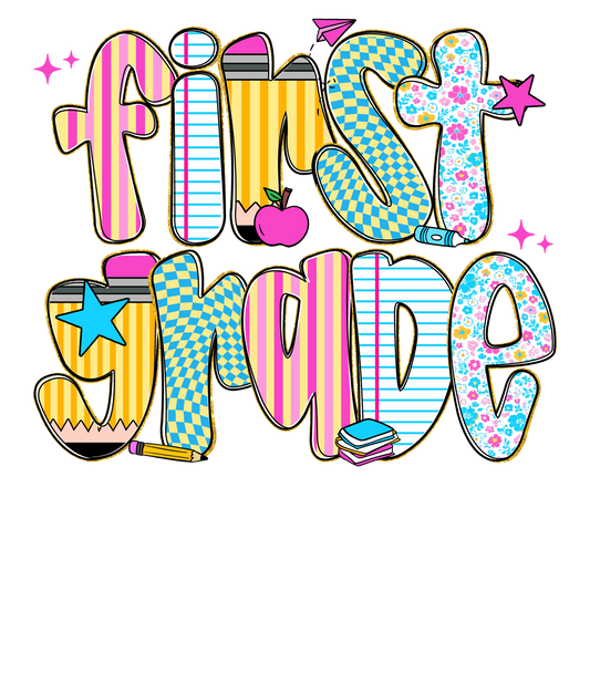 FIRST GRADE - DTF Sheet Ready to Press