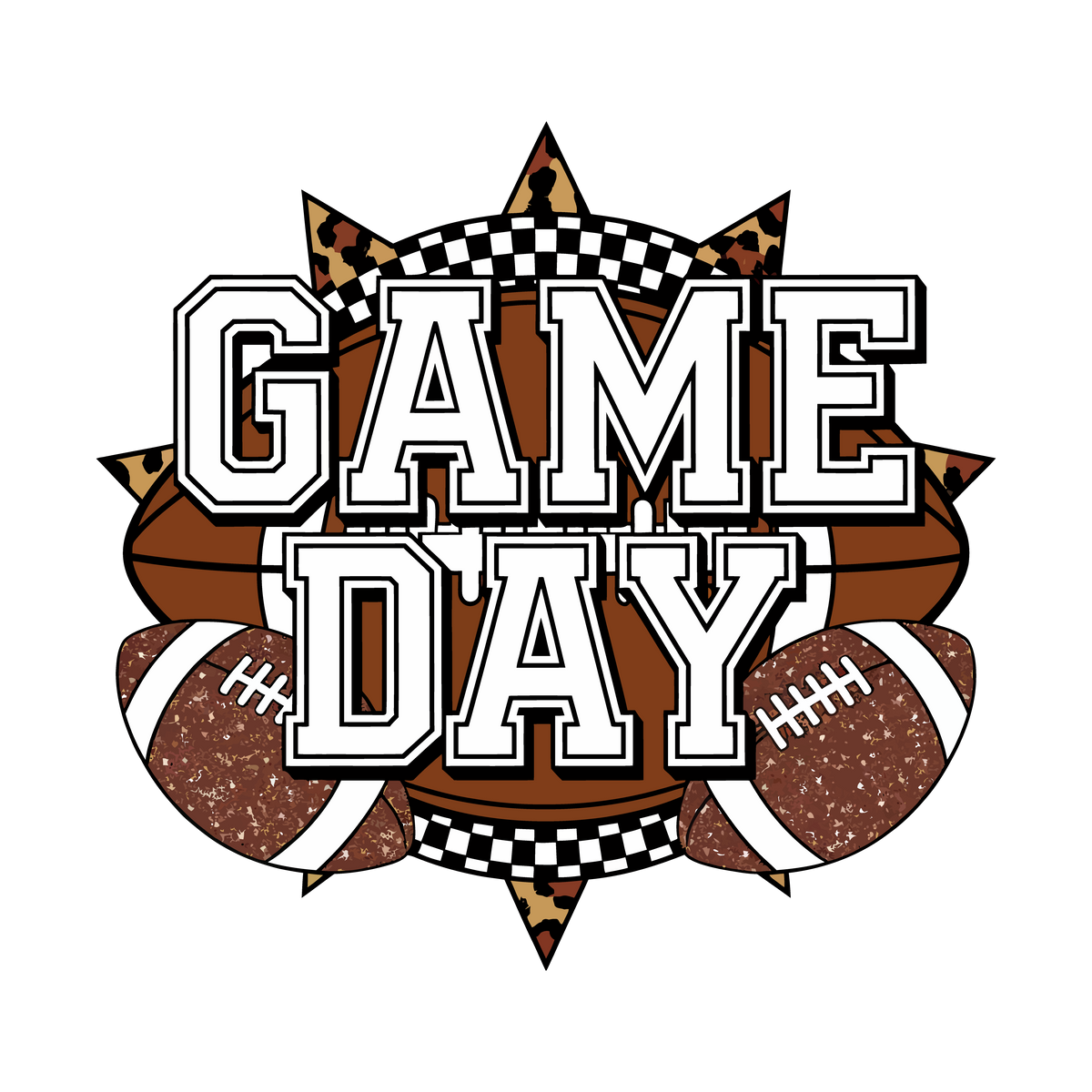 GAME DAY - DTF Sheet Ready To Press