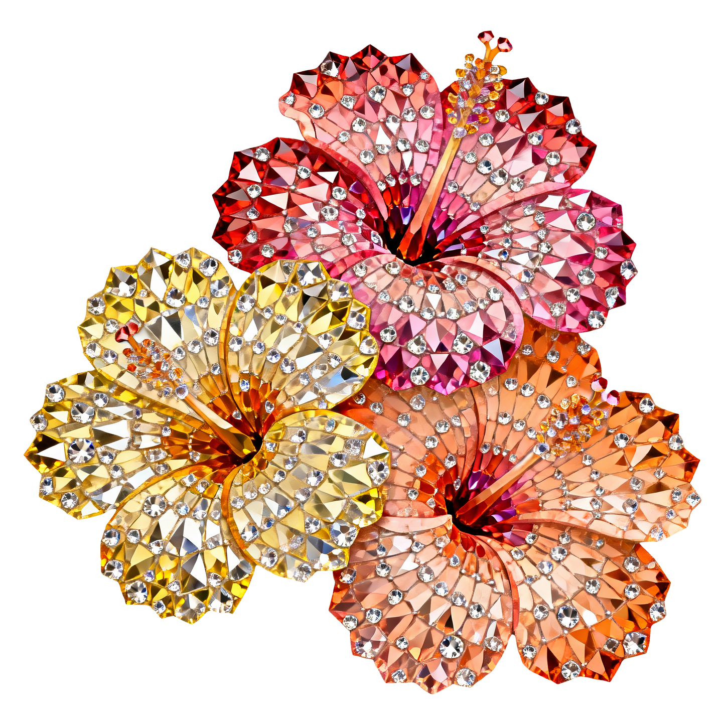 Hibiscus - DTF Sheet Ready To Press
