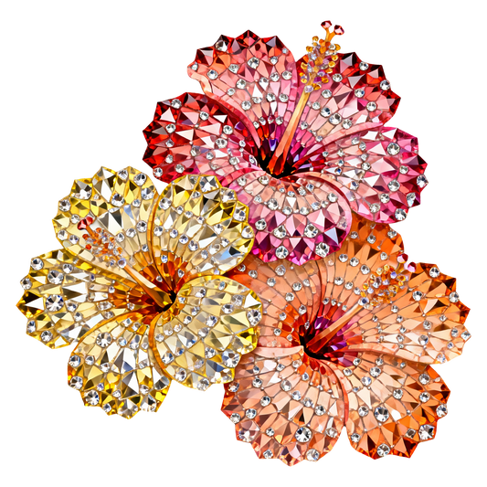 Hibiscus - DTF Sheet Ready To Press