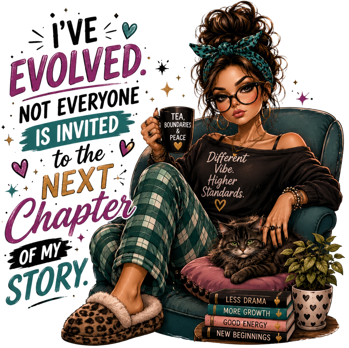 I'VE EVOLVED - DTF Sheet Ready to Press