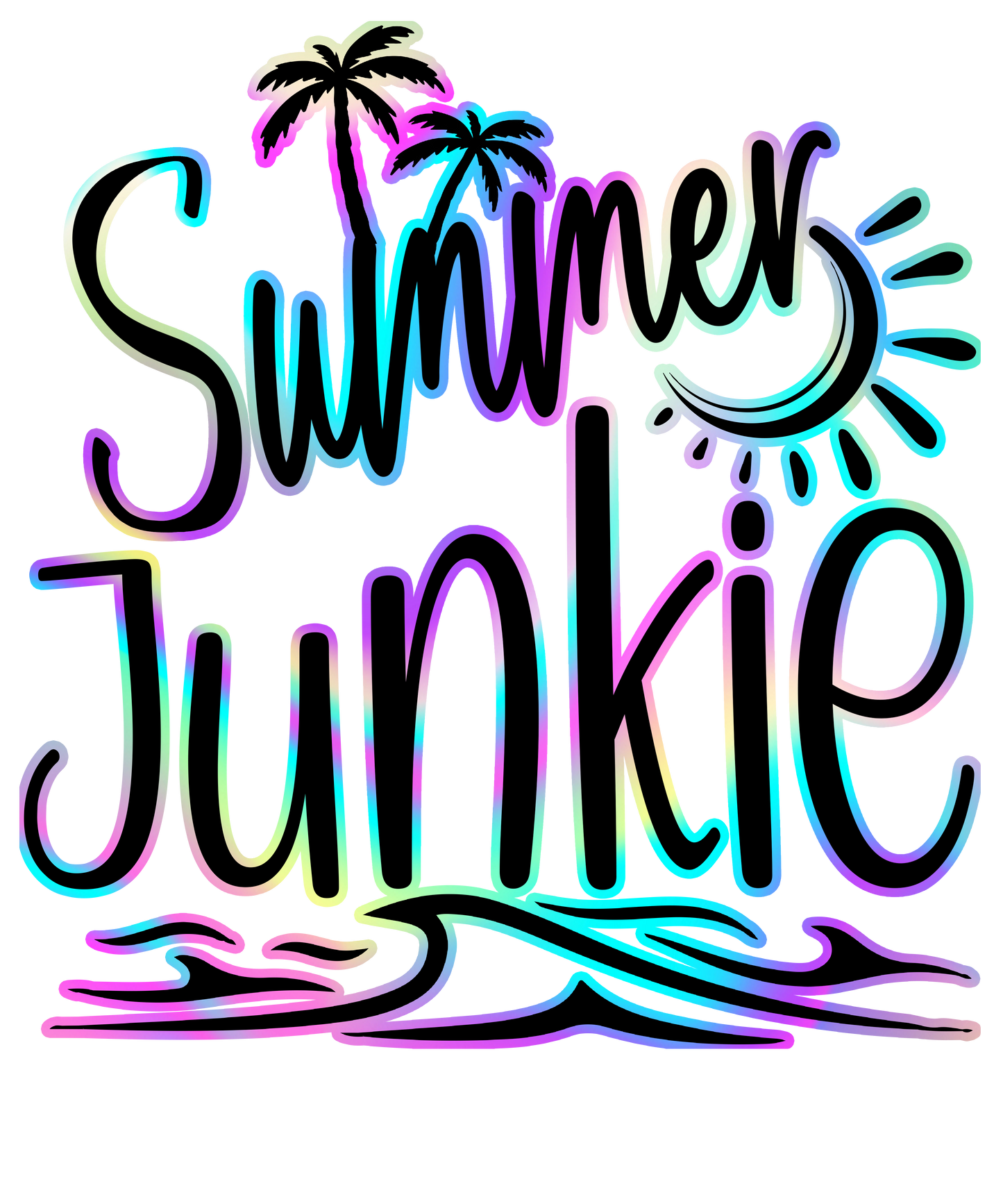 Summer Junkie - DTF Sheet Ready To Press