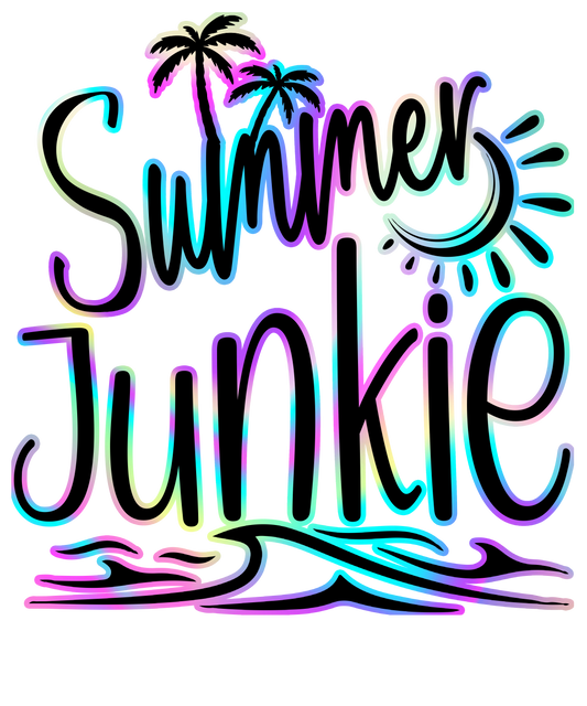 Summer Junkie - DTF Sheet Ready To Press