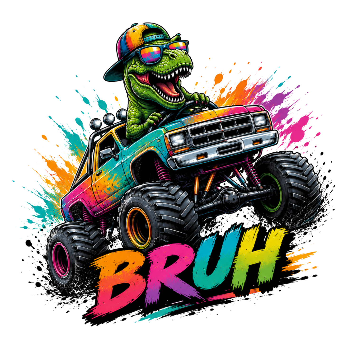 BRUH - DTF Sheet Ready To Press