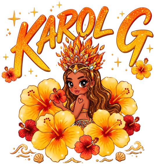 KAROL G - DTF Sheet Ready to Press