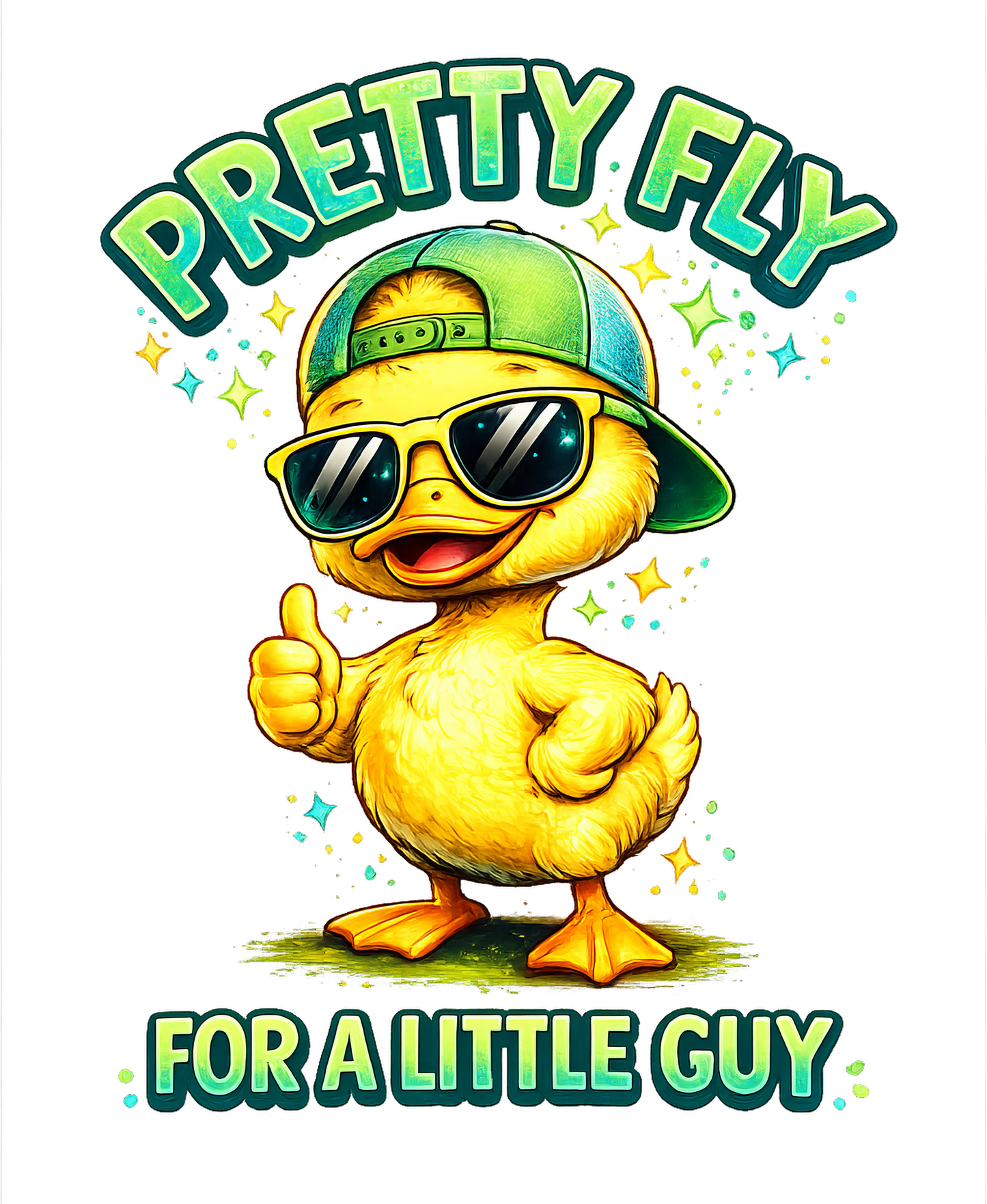 PRETTY FLY FOR A LITTLE GUY - DTF Sheet Ready To Press