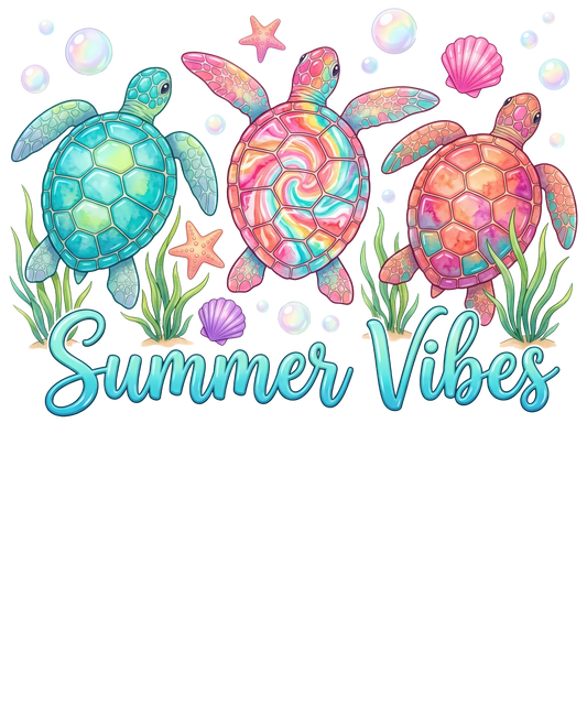 Summer vibes - DTF Sheet Ready To Press