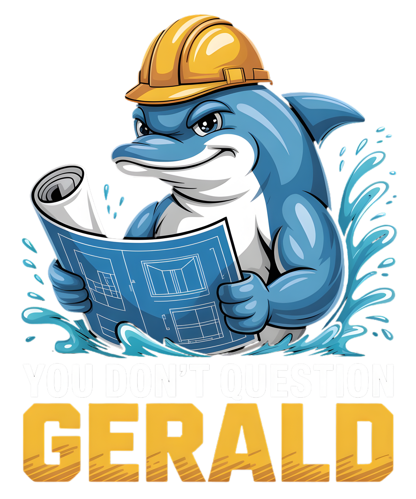 You Don't Question Gerald - DTF Sheet Ready To Press